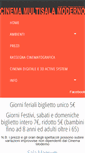 Mobile Screenshot of cinema-moderno.it